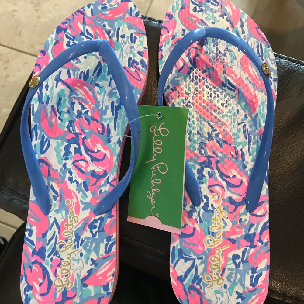 Lilly Pulitzer Flip Flops